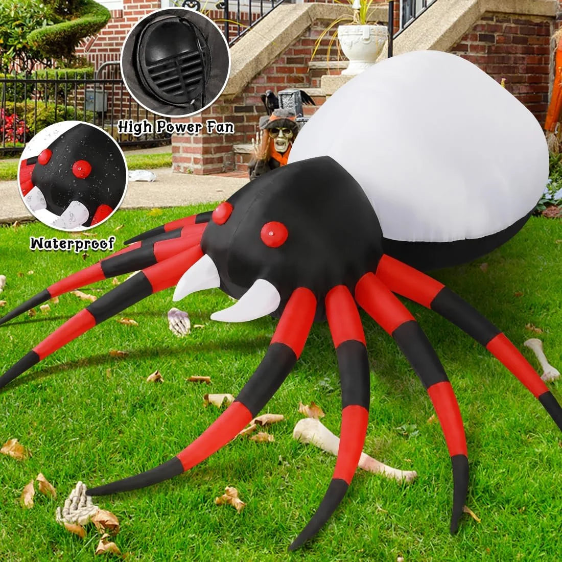 5FT Inflatable Halloween Spider