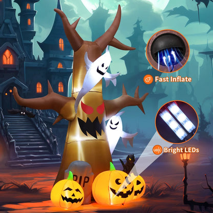 11.8FT Inflatable Halloween Tree