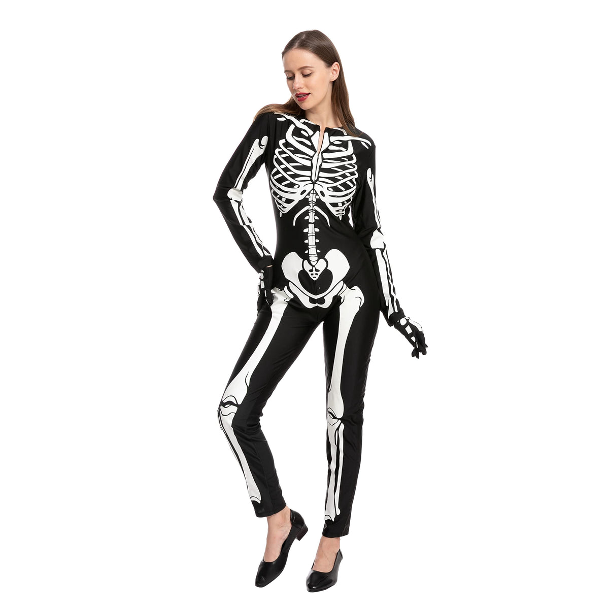 Glow-In-The-Dark Skeleton Costume