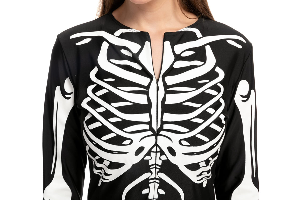 Glow-In-The-Dark Skeleton Costume