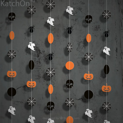 Orange & Black Halloween Garland
