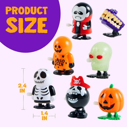 Joyfy Halloween Wind-Up Toys (12Pc)