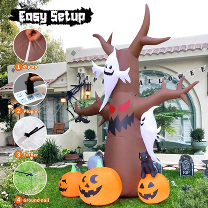 11.8FT Inflatable Halloween Tree