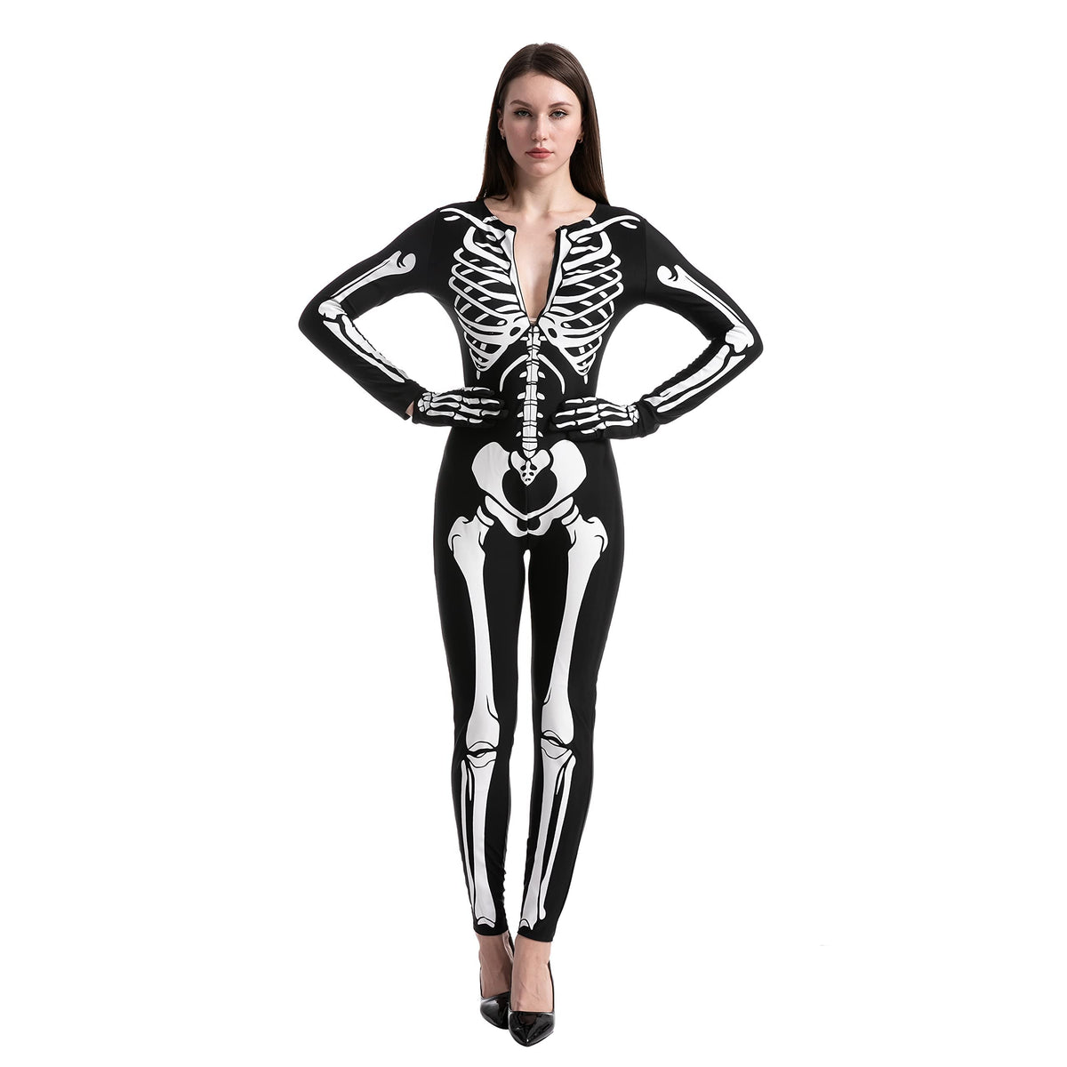 Glow-In-The-Dark Skeleton Costume