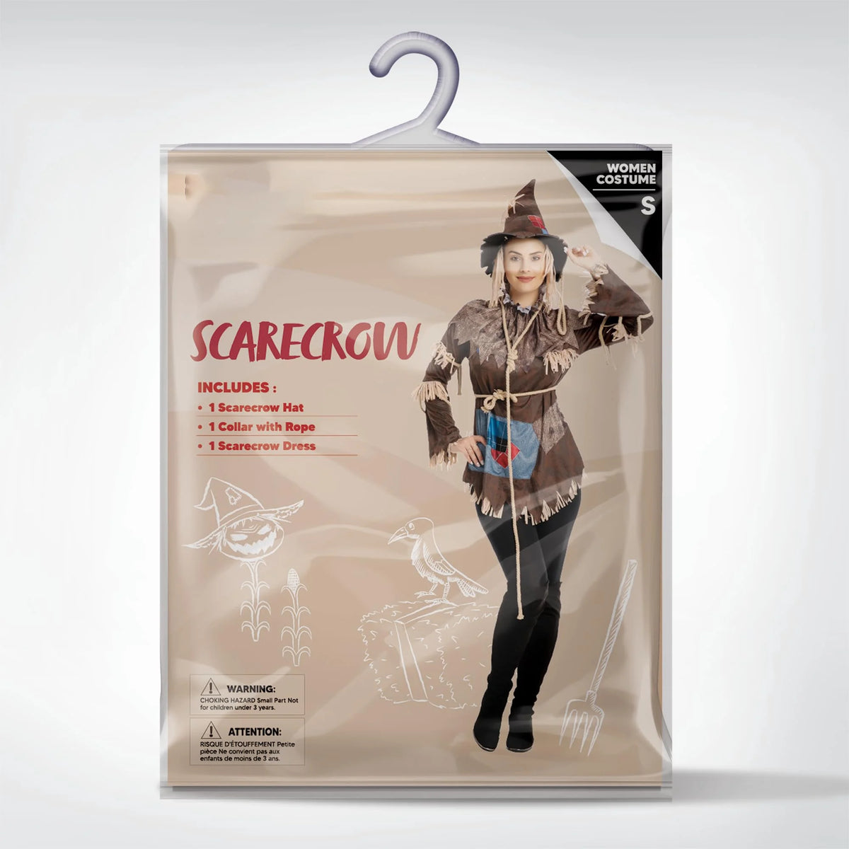 Scary Scarecrow Costume (Women)